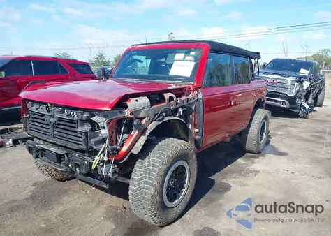 2023 Ford Bronco Badlands from USA, damaged, VIN 1FMEE5DP6PLB30736